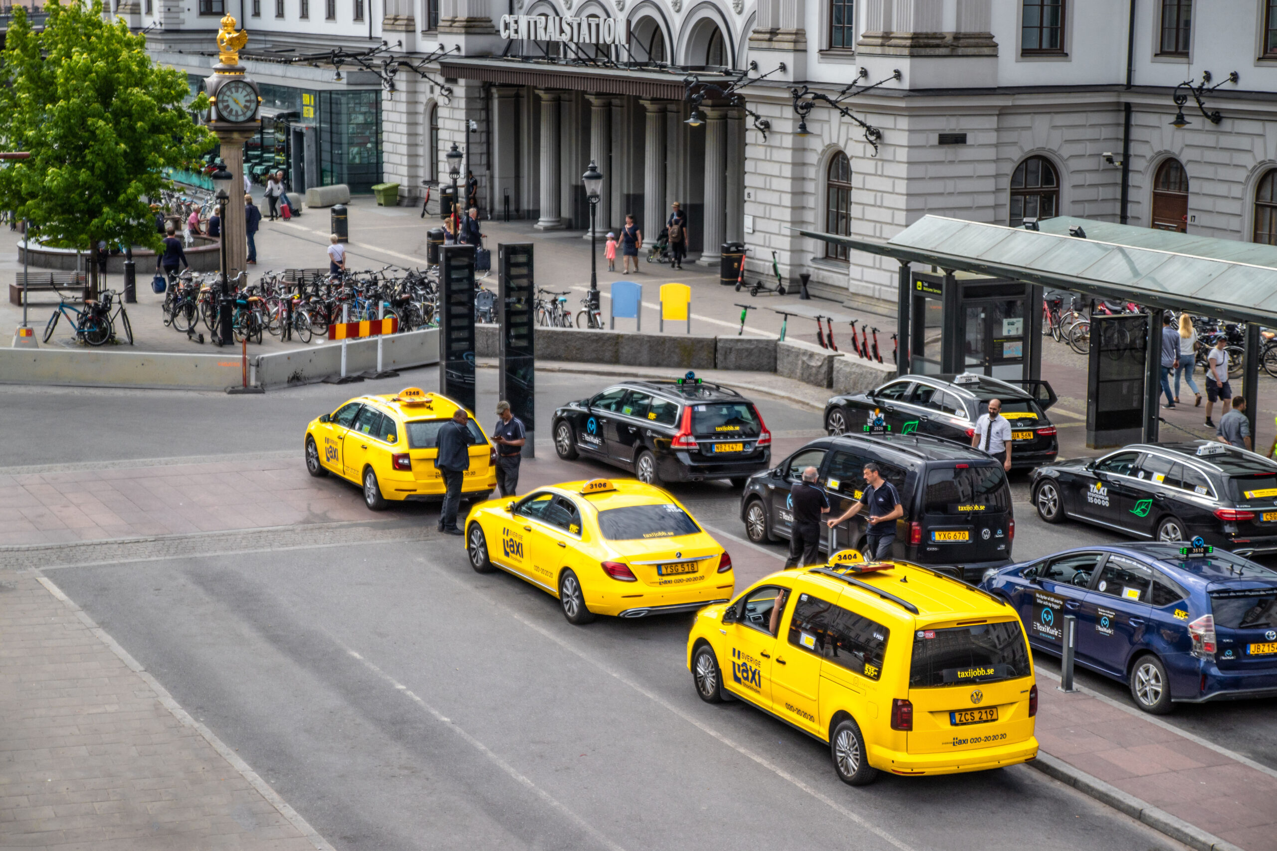 Taxi transport fra Stockholm flyplass til sentrum